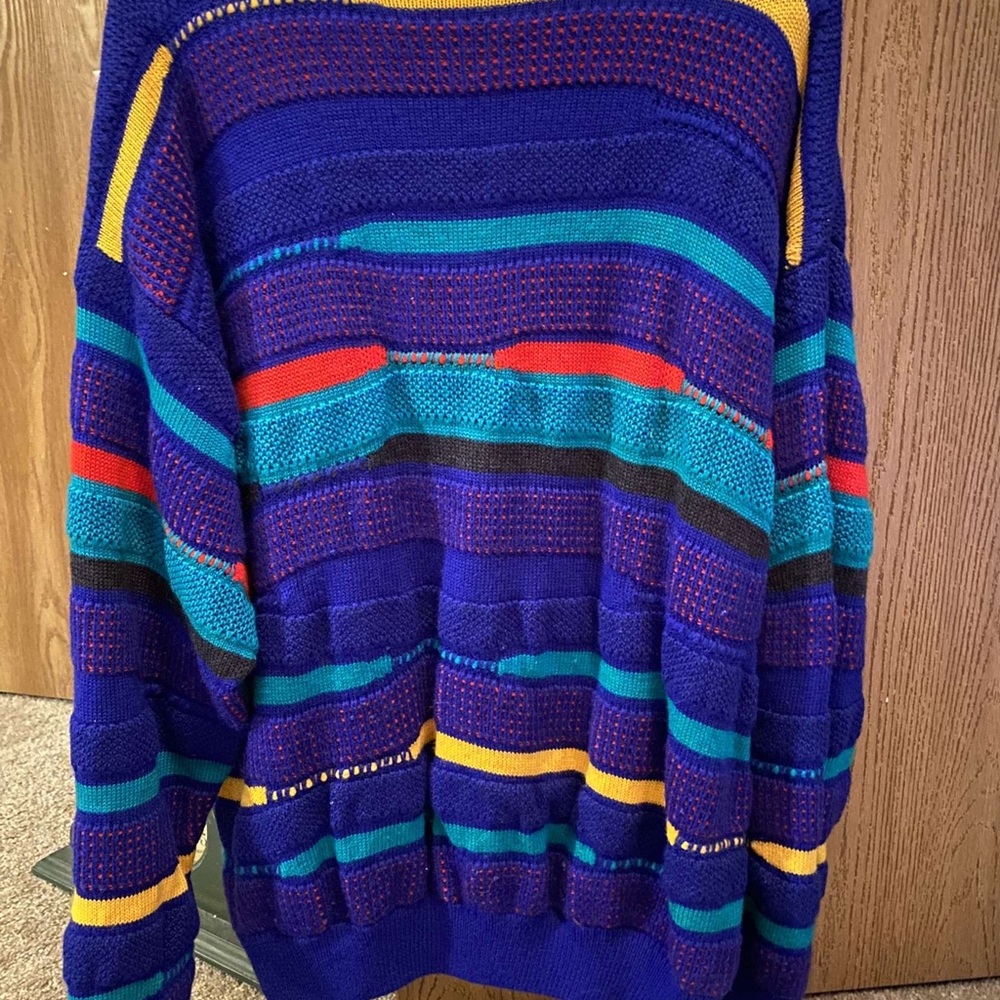 COOGI Multicolor Crewneck Sweater
